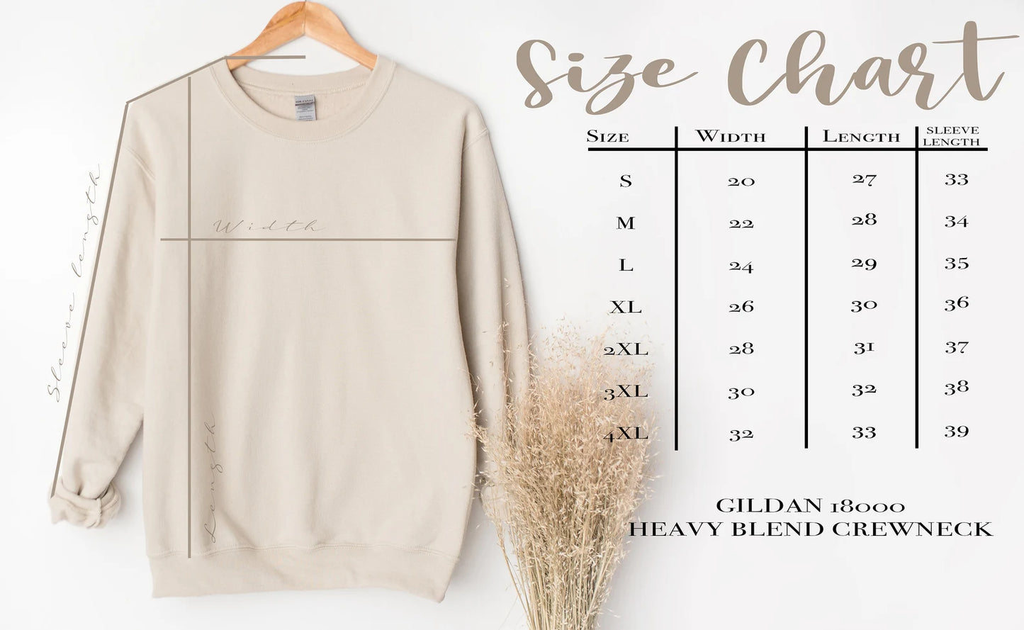 "Teaching is a Work of Heart" Unisex Heavy Blend™ Crewneck Sweatshirt