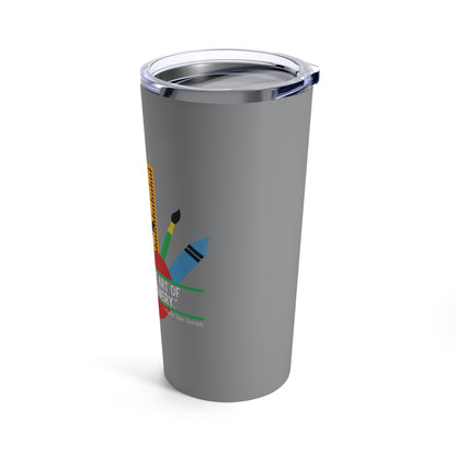 Teaching is the Art of Assisting Discovery Tumbler 20oz