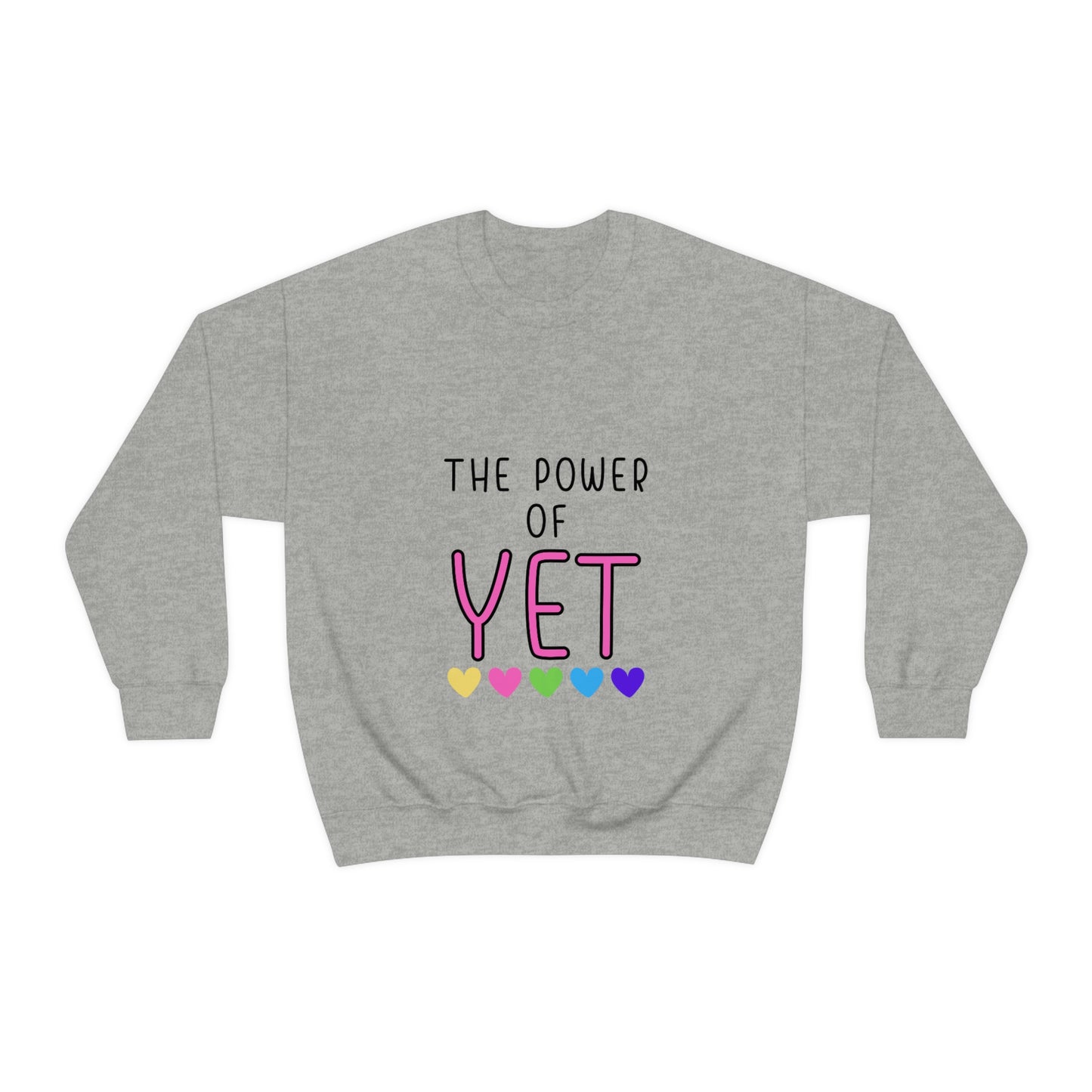 The Power of YET Unisex Heavy Blend™ Crewneck Sweatshirt