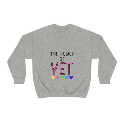 The Power of YET Unisex Heavy Blend™ Crewneck Sweatshirt