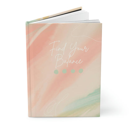 Find Your Balance 6" x 9" 150 Page (75 sheets) Hardcover Journal Matte