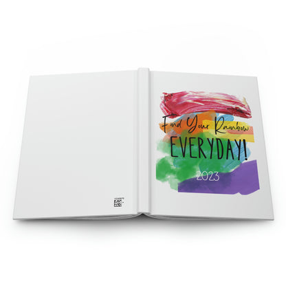 Fin Your Rainbow 6" x 9" 150 Page (75 sheets of white lined paper) Hardcover Matte Journal