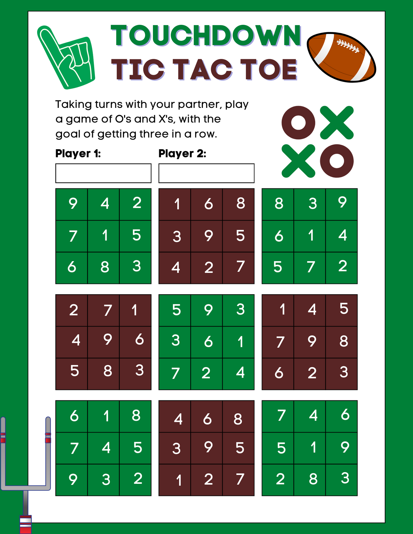 Math Tic Tac Toe Mega Pack: Downloadable and Printable Games for Fun and Engaging Math Practice