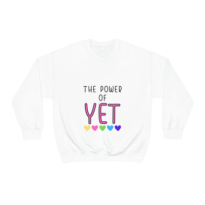 The Power of YET Unisex Heavy Blend™ Crewneck Sweatshirt