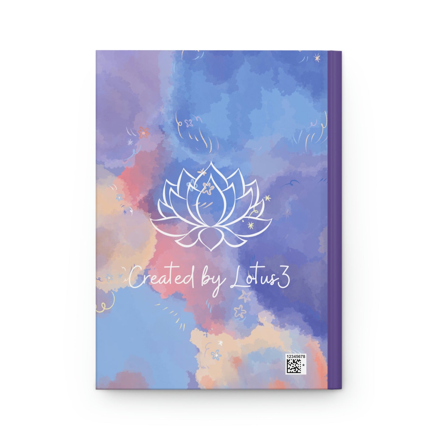 Struggle is a Part of Growth 6" x 9" 150 Page (75 sheets white lined paper) Hardcover Journal Matte