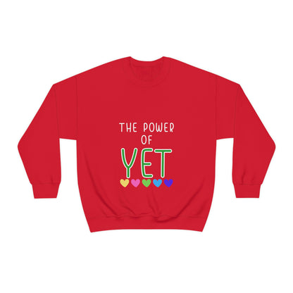 The Power of YET Unisex Heavy Blend™ Crewneck Sweatshirt