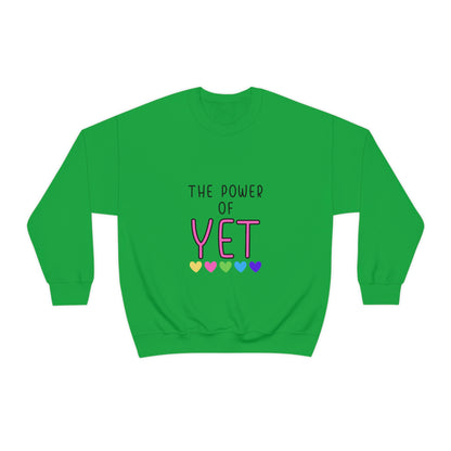 The Power of YET Unisex Heavy Blend™ Crewneck Sweatshirt