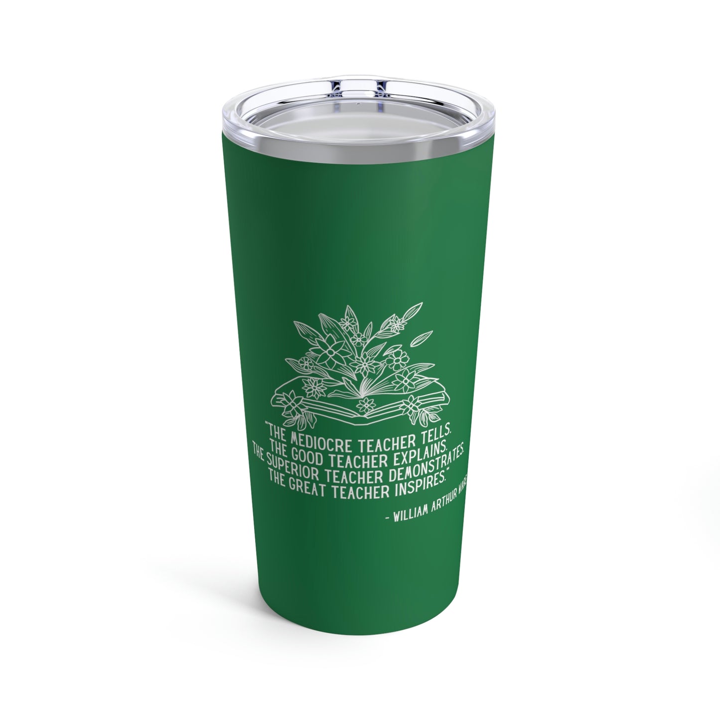 The Great Teacher Inspires Tumbler 20oz