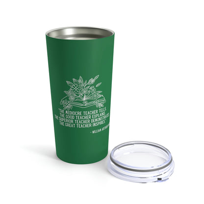 The Great Teacher Inspires Tumbler 20oz