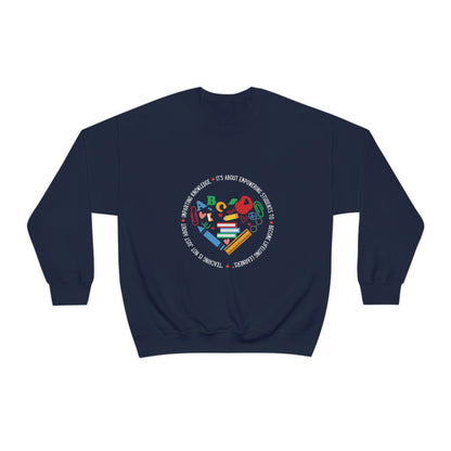 "Empowering Lifelong Learners" Unisex Heavy Blend™ Crewneck Sweatshirt