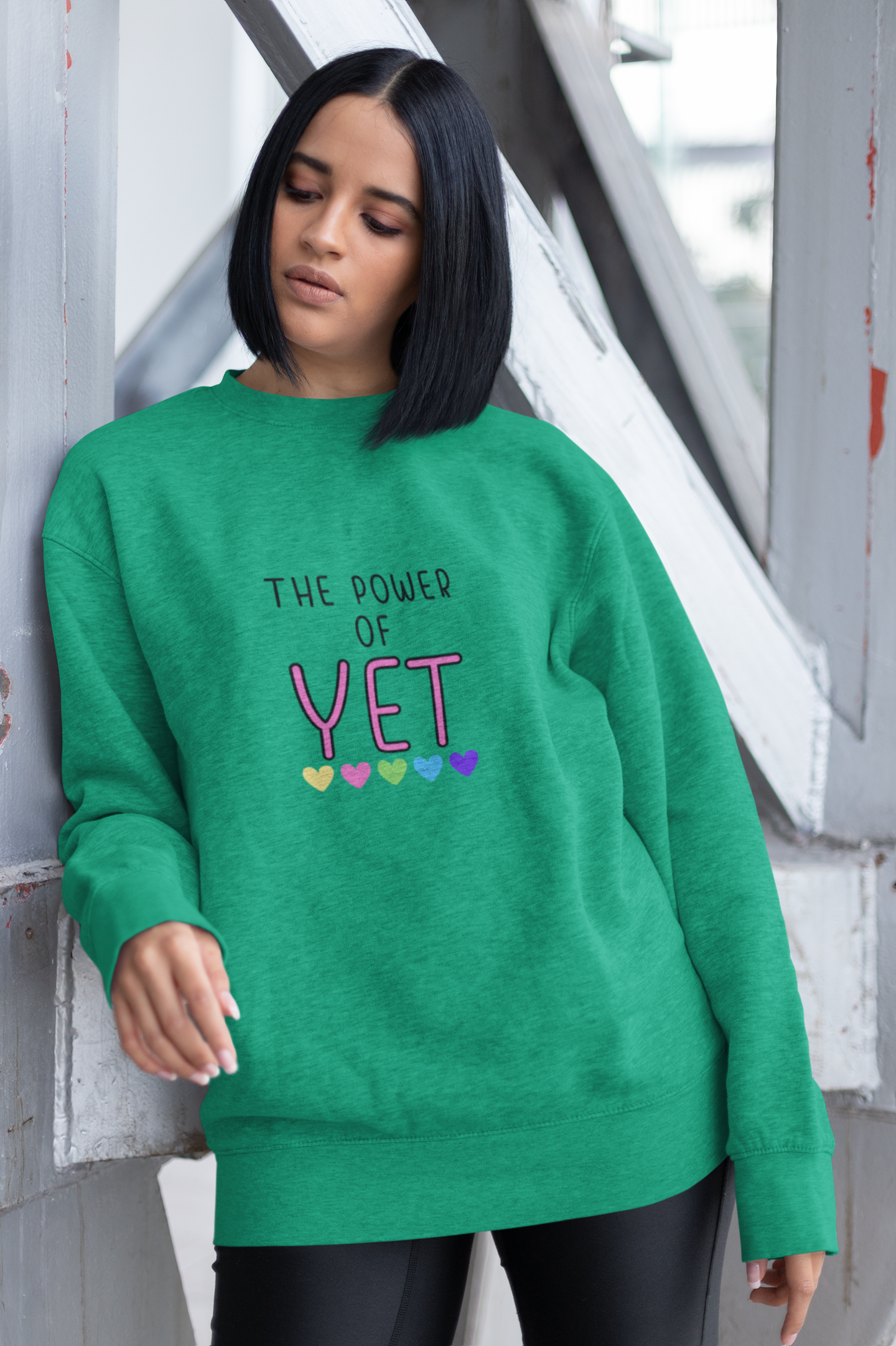 The Power of YET Unisex Heavy Blend™ Crewneck Sweatshirt